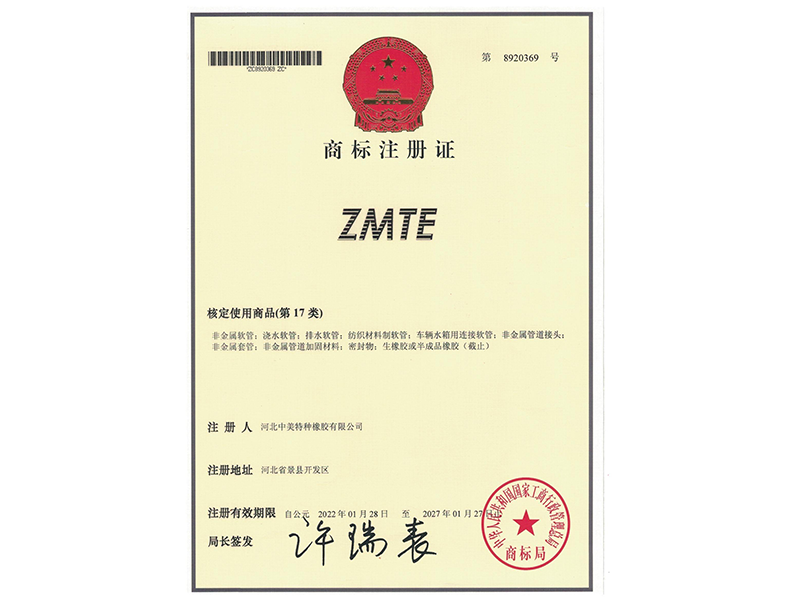 Trademark registration